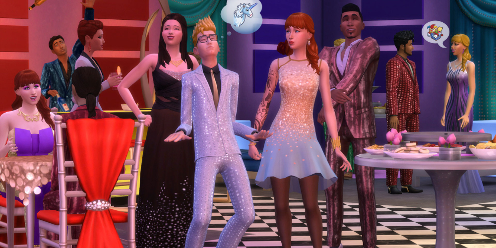 The Sims 4 Luxury Party Stuff Pack Dress to Impress